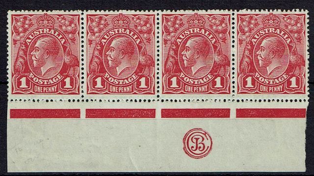 Image of Australia SG 21cM4 UMM British Commonwealth Stamp